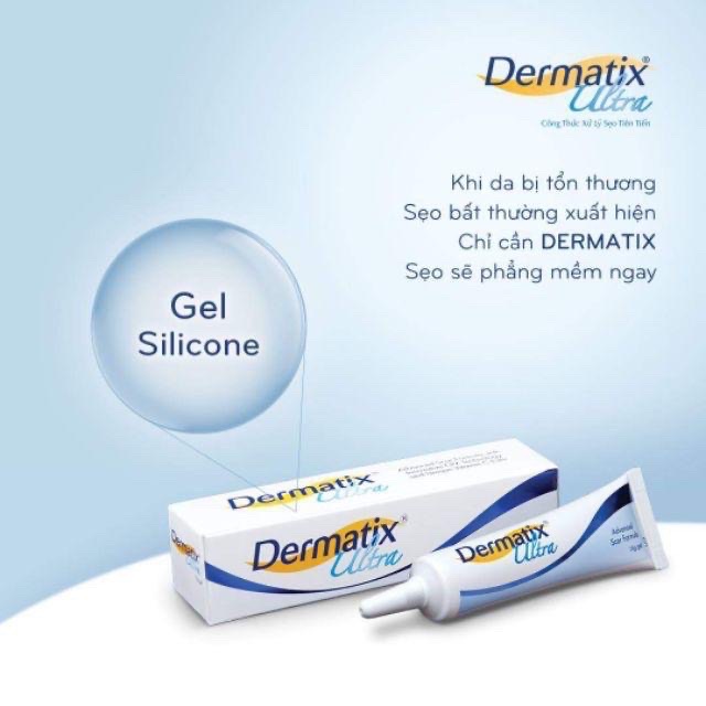 Gel trị seo DERMATIX mỹ - tuýp 7g