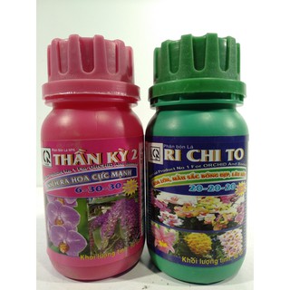 bộ sản phẩm phân bón thần kỳ 2 kích ra hoa cực mạnh 6-30-30 +phân bón richito hoa lớn ,màu đẹp,lâu héo