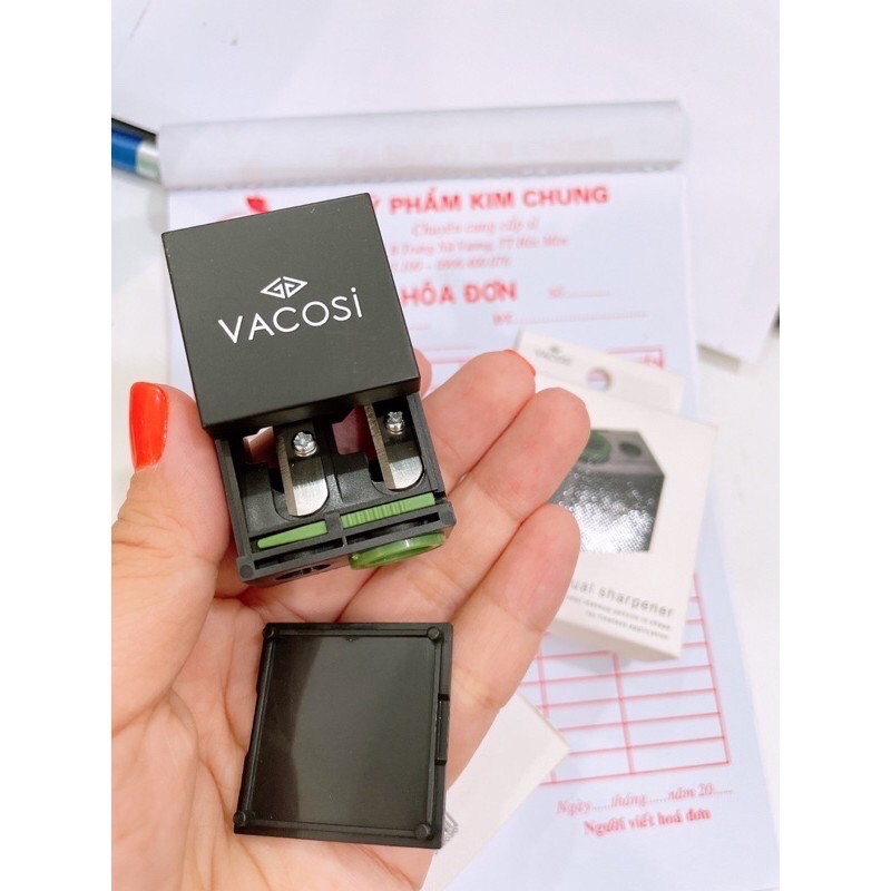Dụng Cụ Chuốt Chì Trang Điểm VACOSI DUAL SHARPENER
