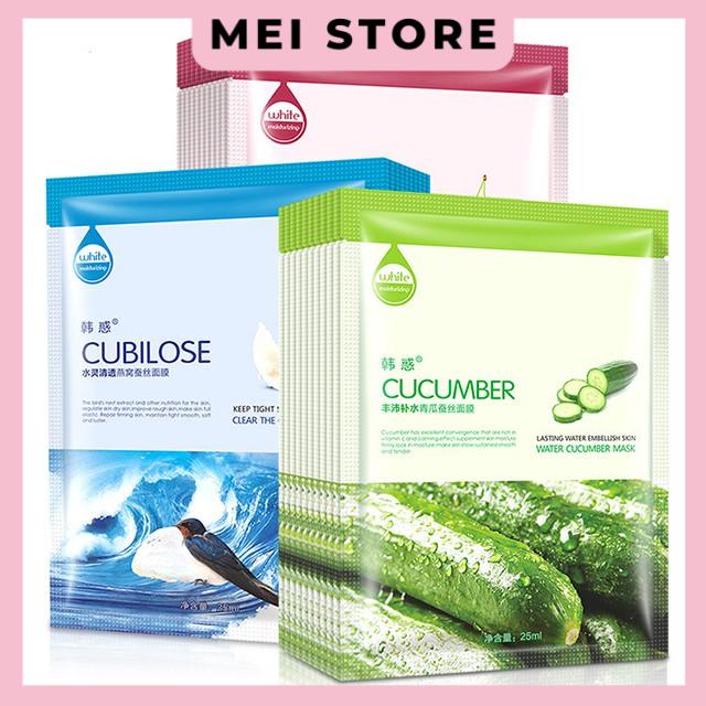 Mặt Nạ Hoa Quả Hanhuo 6 Vị Cao Cấp White Moisturizinp