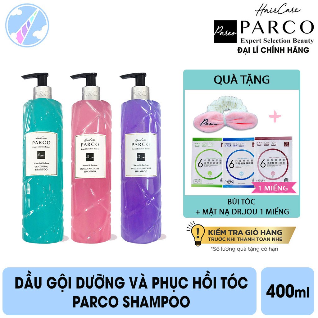 Dầu Gội Dưỡng Tóc Parco Shampoo 400mL