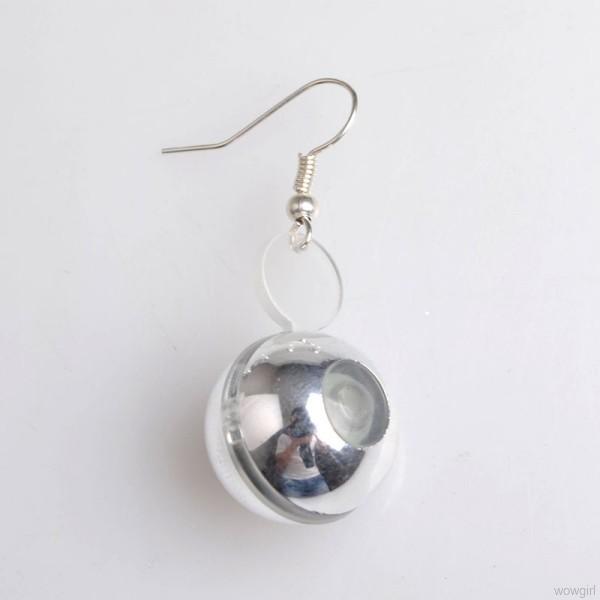 Bông Tai Tròn Gắn Đèn Led Thời Trang Cho Nữ