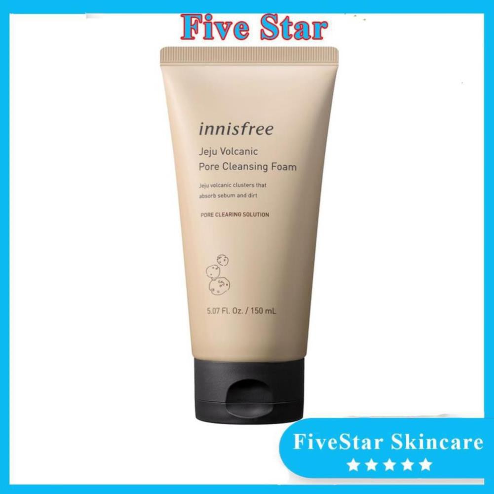  Sữa rửa mặt tro núi lửa Innisfree Jeju Volcanic Pore Cleansing Foam