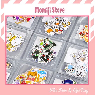 Sticker dán cute trang trí sổ tay điện thoại AOBA-STICKER-04 (Set 3 túi)
