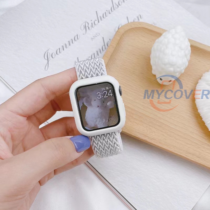 Ốp Bảo Vệ Đồng Hồ Thông Minh iWatch Series7 6 SE 5 4 3 2 1 Kích Thước 41mm 45mm 44mm 42mm 40mm 38mm