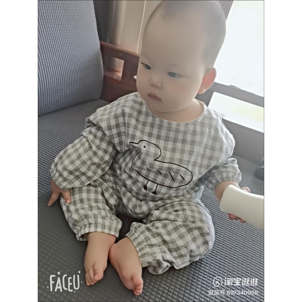 xô muslin 2 lớp caro xám to siêu sang may đồ cho bé mềm mịn thấm hút mồ hôi