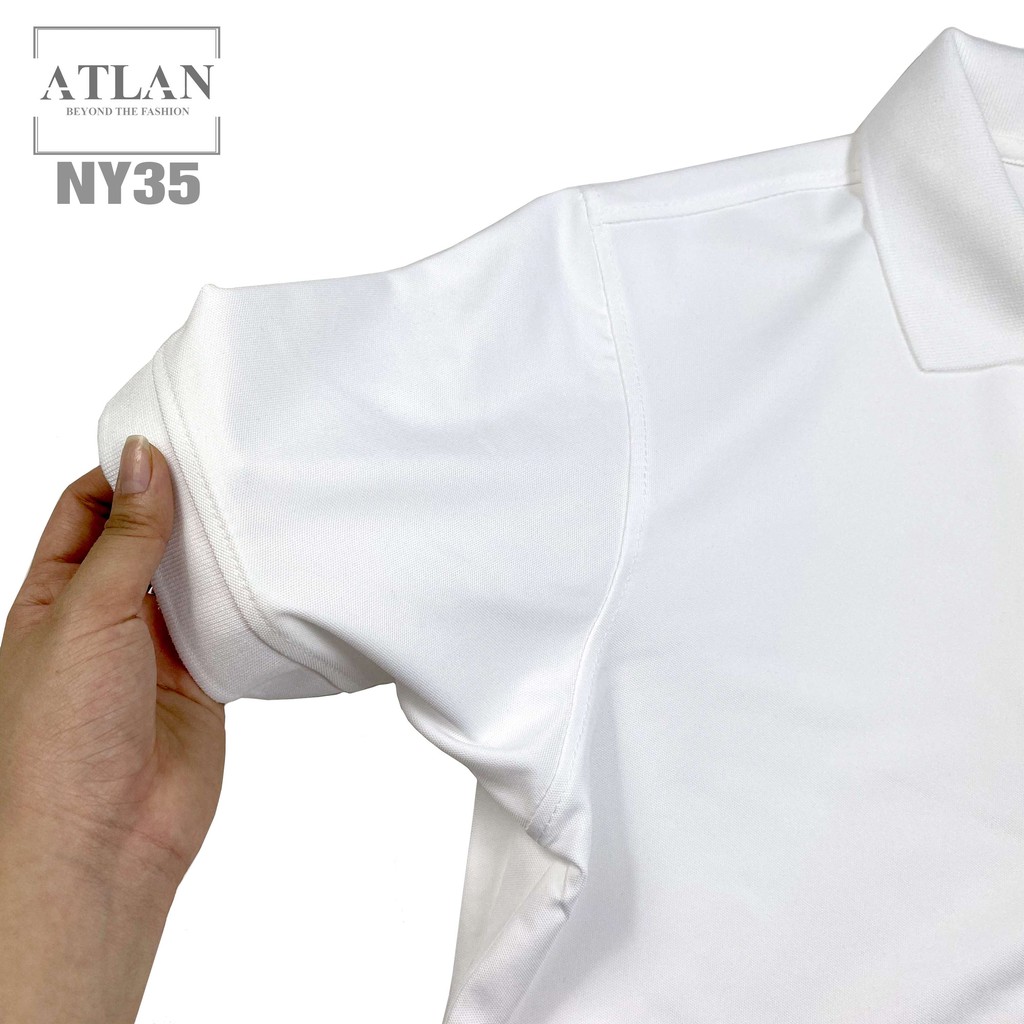 Áo Thun Nam 💖 𝘍𝘳𝘦𝘦𝘴𝘩𝘪𝘱 💖 Polo Trắng Trơn Lịch Lãm Tinh Tế NY35 | BigBuy360 - bigbuy360.vn