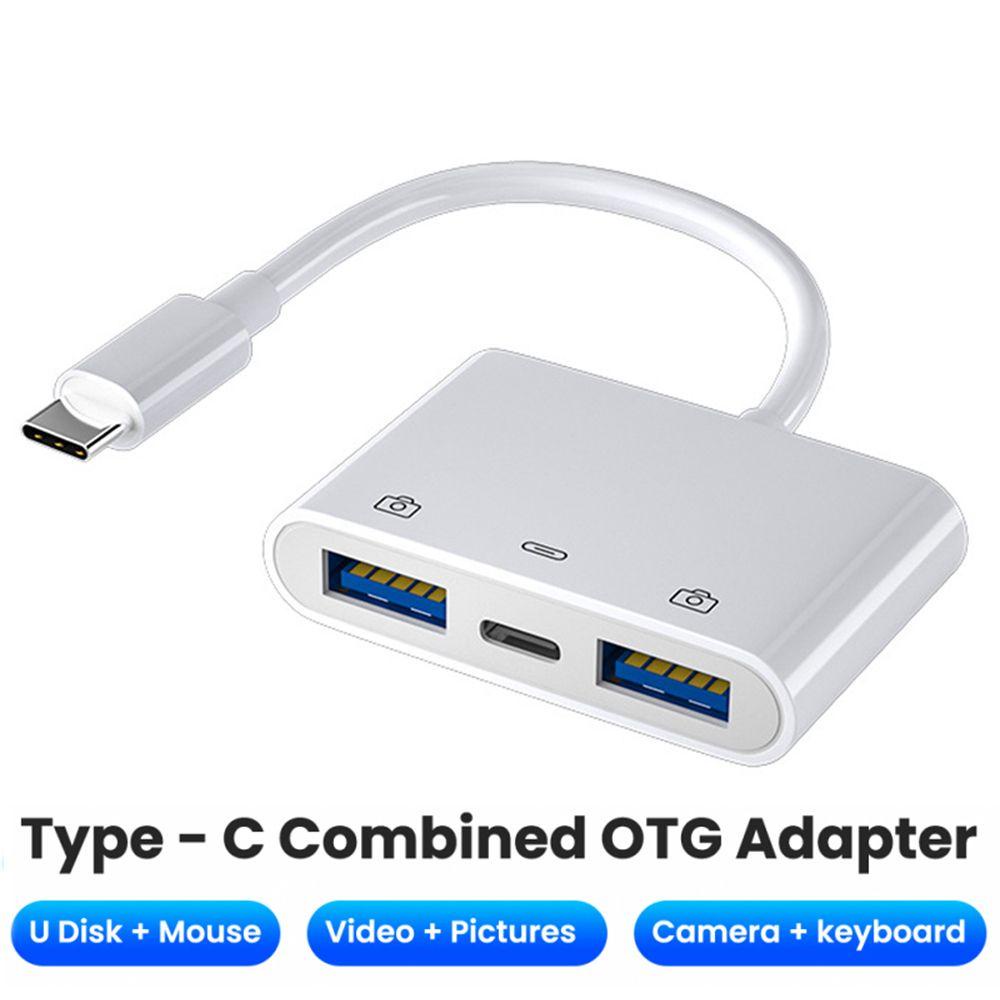 Đầu Đọc Thẻ Nhớ USB 3.0 OTG 3 Trong 1 Tiện Dụng