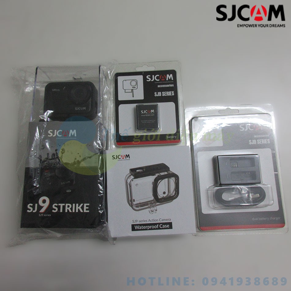 Camera hành trình SJCAM SJ9 Max - Bảo hành 12 tháng - Shop Thế giới điện máy