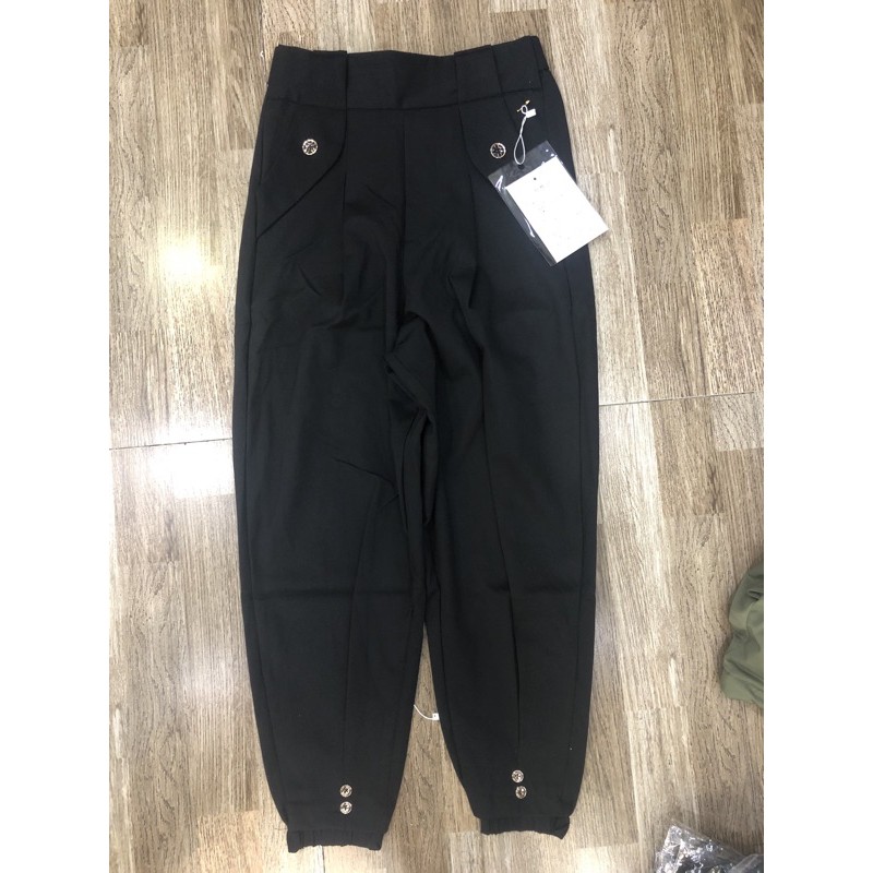 Quần baggy vải cúc chân (M-3xl)( Hàng có sẵn ghi od sợ hết sz chờ ạ, Kh đặt shop call TV) | BigBuy360 - bigbuy360.vn