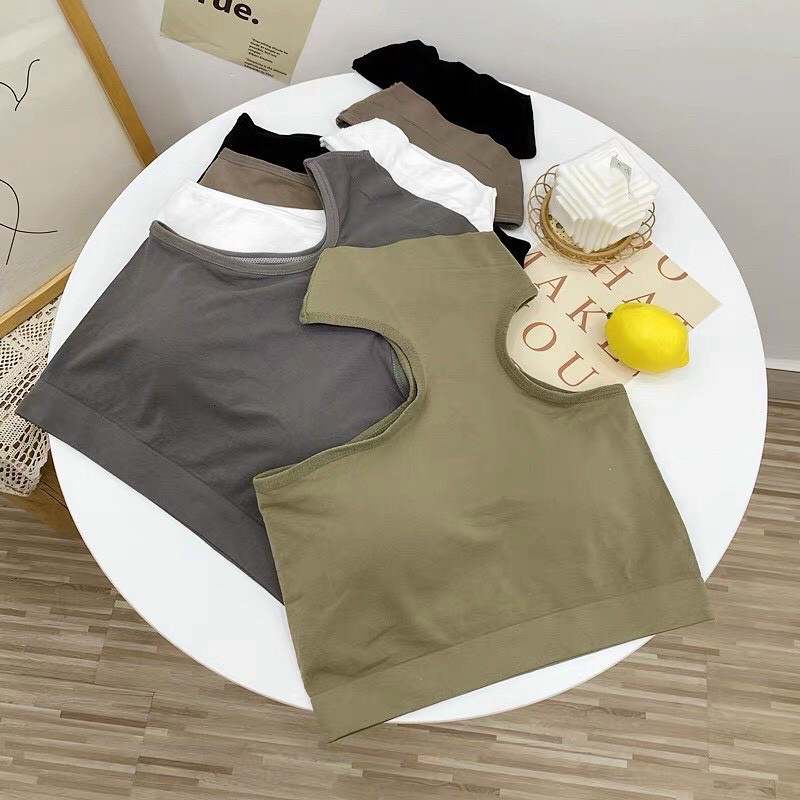 CÓ MÚT NGỰC _ÁO BRA CỔ LỌ Sarah Lingerie KHOÉC TAY GỢI CẢM ĐÁNG YÊU