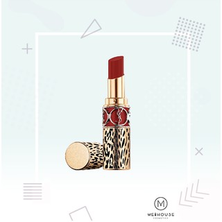 (CHÍNH HÃNG) Son YSL Rouge Volupte Shine Vỏ Da Beo Màu 141 - Đỏ Gạch