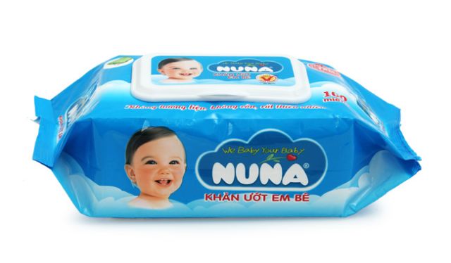 Khăn ướt em bé Nuna gói 100 miếng