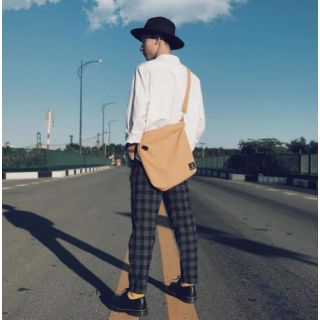 Plaid pants unisex