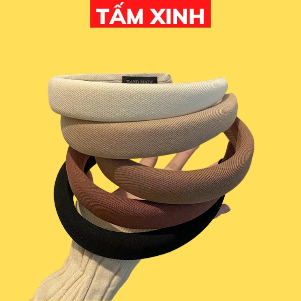 Bờm băng đô vải nữ đẹp thời trang cao cấp