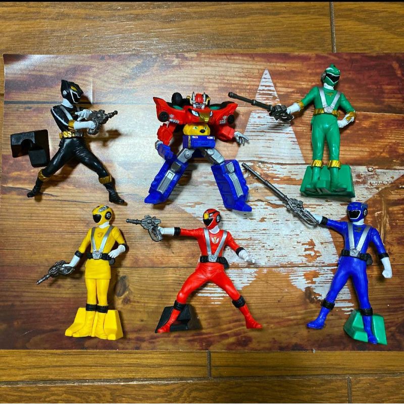 Set 6 siêu nhân cơ động HG