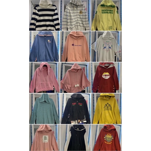 Áo Hoodie nam nữ nỉ bông, da cá hàng2hand độ mới trên 30%  TIEM2021