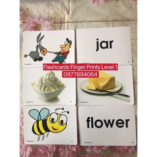 Flashcards  Finger Prints Level 1-2