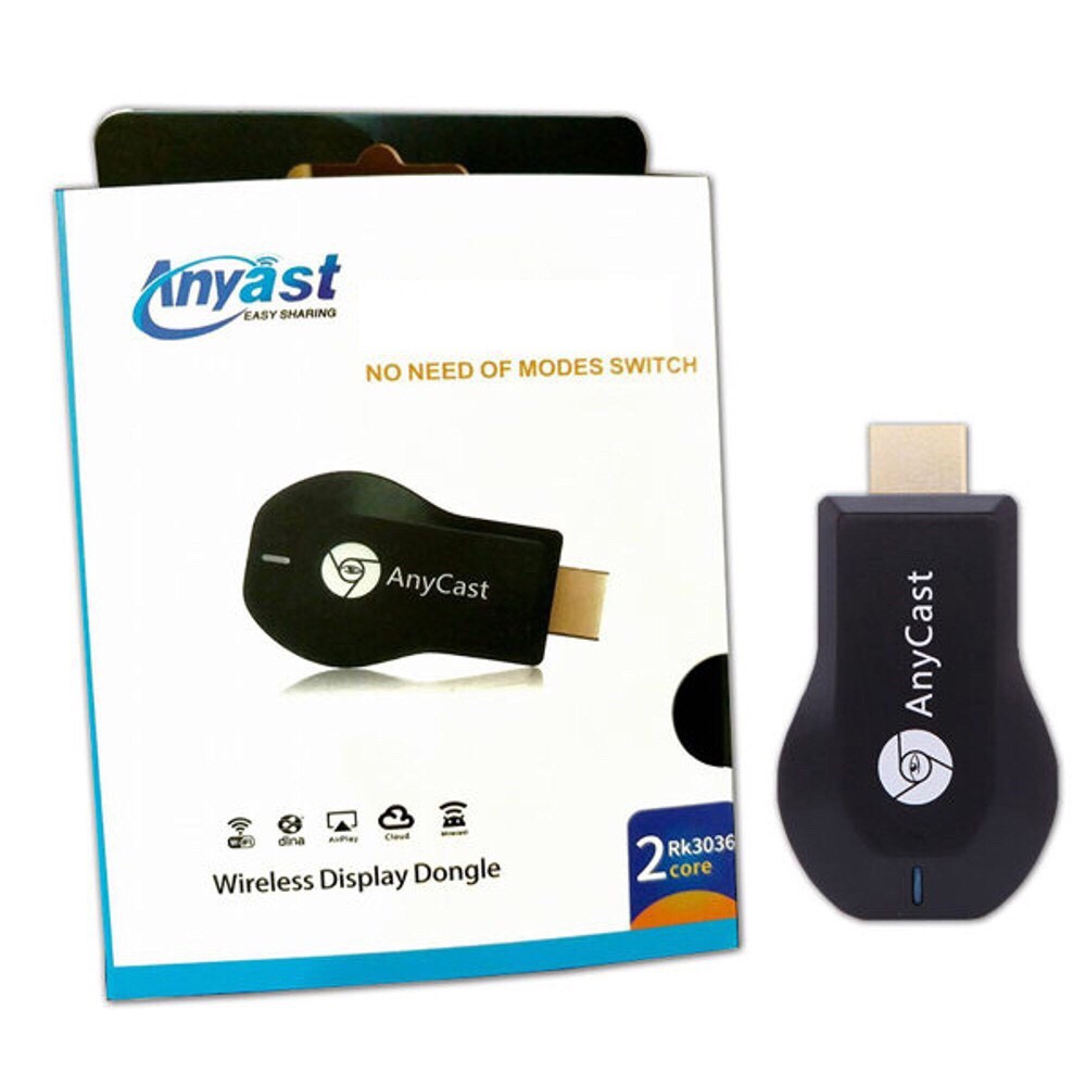 Thiết Bị Truyền Tín Hiệu AnyCast M2 Plus HDMI Kết Nối Từ Điện Thoại Sang TiVi HD