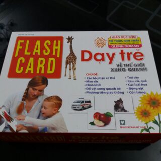 Flash card dạy trẻ về thế giới xung quanh (Miễn phí vận chuyển