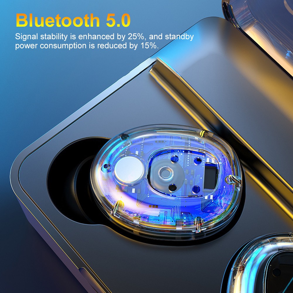 Tai Nghe Hel + T10 Tws Bluetooth 5.0 Không Dây Mini Cảm Ứng Thông Minh