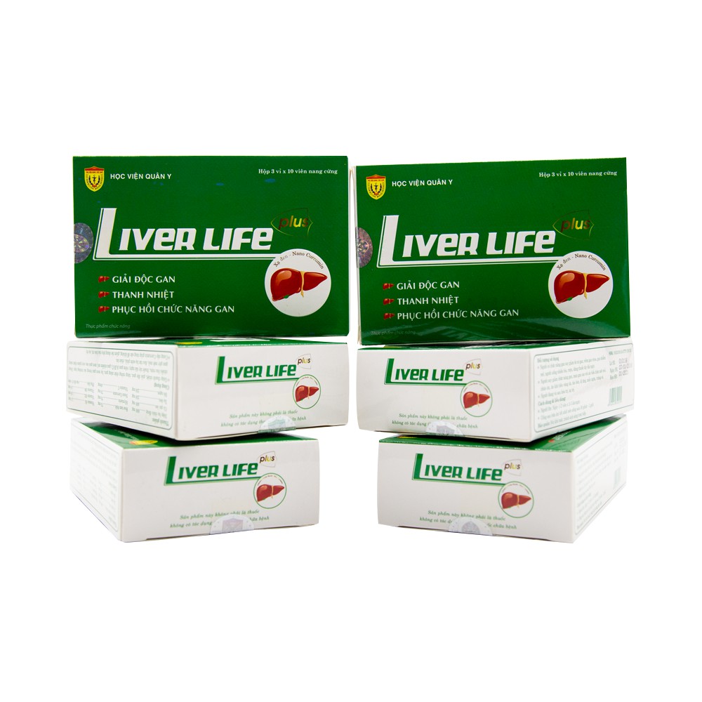 Bổ Gan Cà Gai Leo Liver Life Plus Giải Độc Gan,Làm Mát Gan, Hạ Men Gan, Tăng Cường Chức Năng Gan [30 v] Học viện quây y | BigBuy360 - bigbuy360.vn