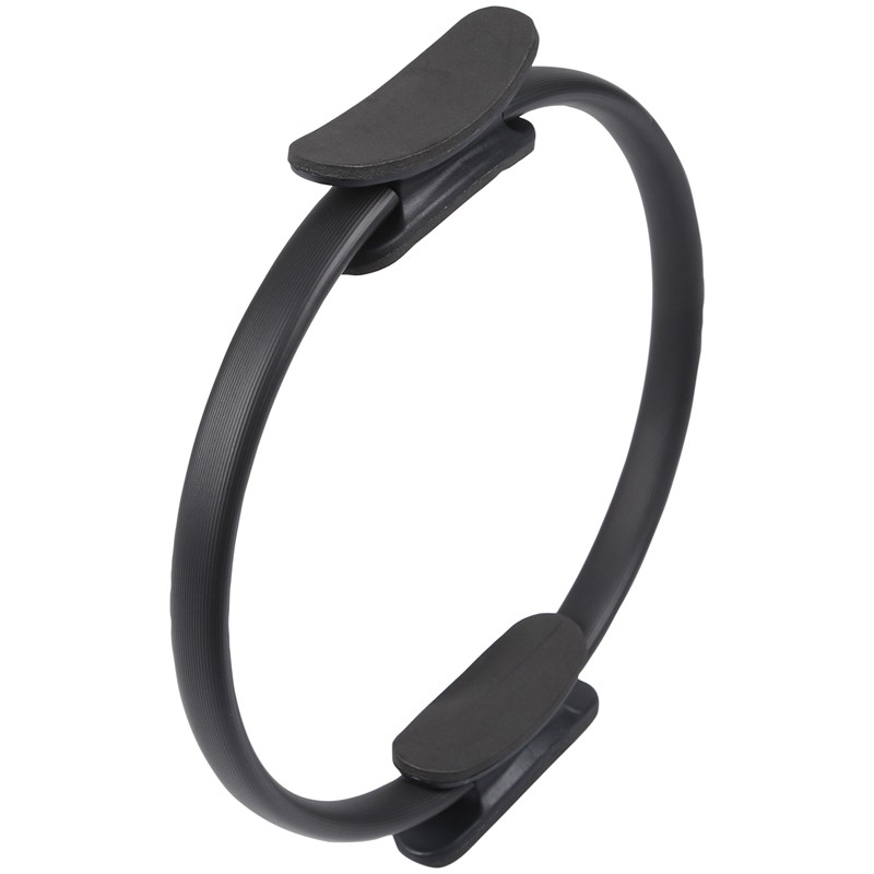 Pilates Ring Magic Circle Body Sport Exercise Fitness Strength Yoga Tool-Black M8VN