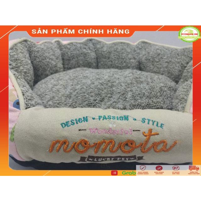 Đệm lông mềm cao cấp MOMOTA SIZE S - L cho chó mèo cún miu (Lấy màu ngẫu nhiên)