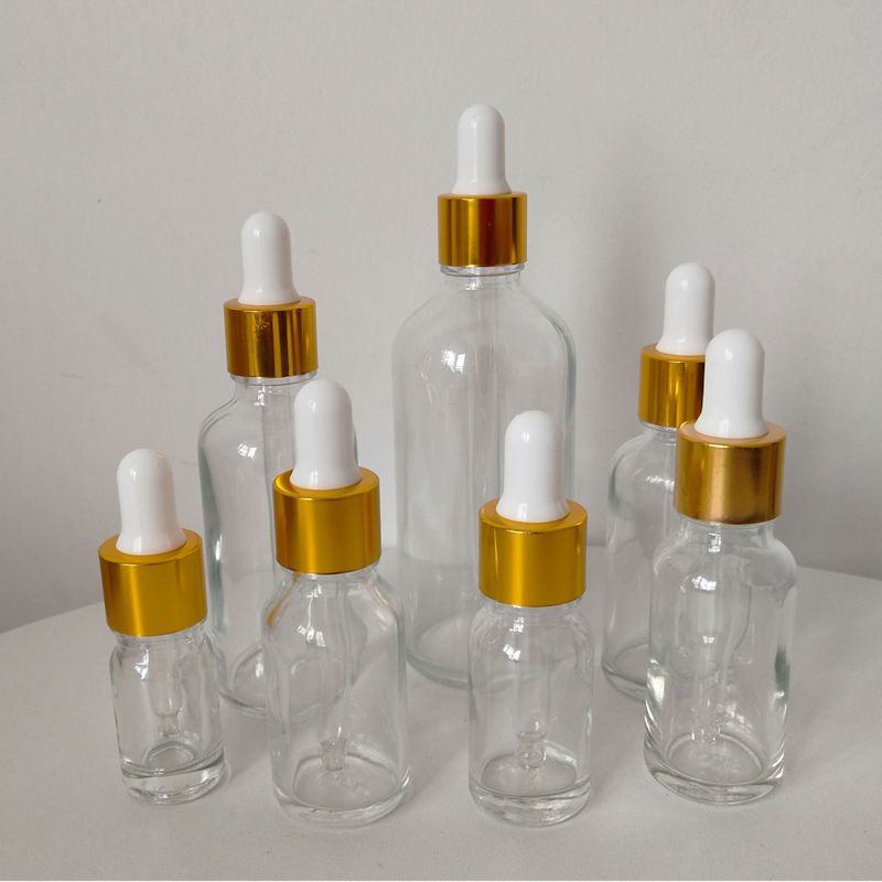 [5ml/10ml] Lọ chiết tinh dầu bóp giọt Khoen Vàng chiết serum