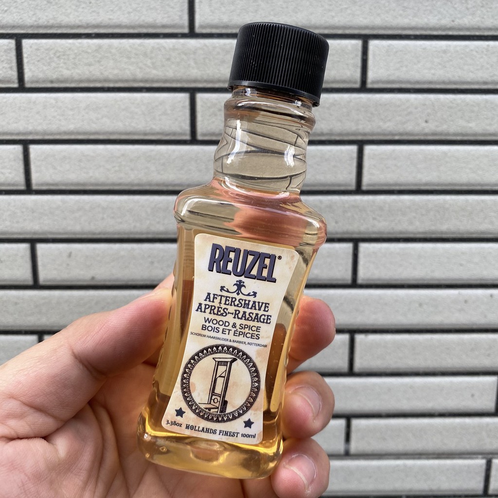 🥜Reuzel - USA Nước dưỡng sau khi cạo râu Aftershave Reuzel ( Wood &amp; Spice ) 100ml