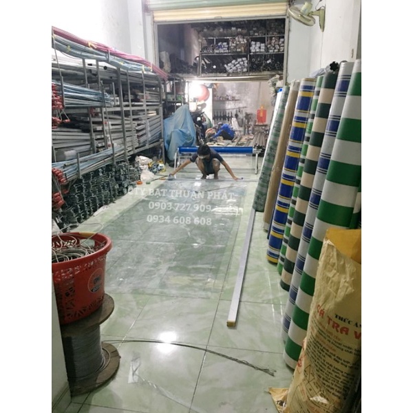 BẠT TRONG SUỐT SIÊU DÀY 0.5MM. NHẬN MAY THEO YÊU CẦU