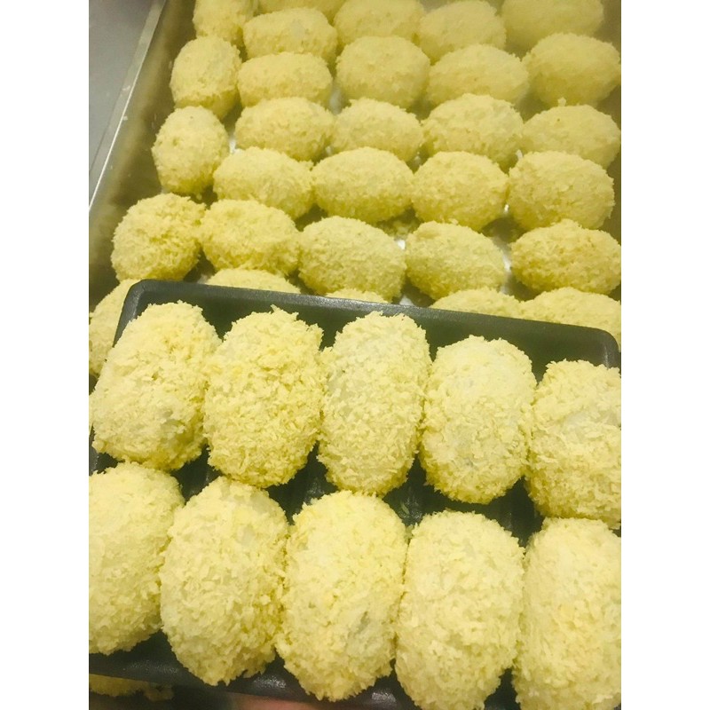 Xôi gà nấm mini khay 10 chiếc