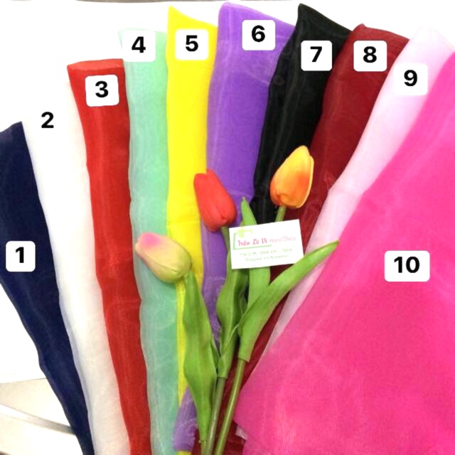 #V15🌈 VẢI VOAN KÍNH CAO CẤP MAY ĐỒ CHO DOLL, OBITSU, DIY, HANDMADE, QUILTING, SCRUNCHIES