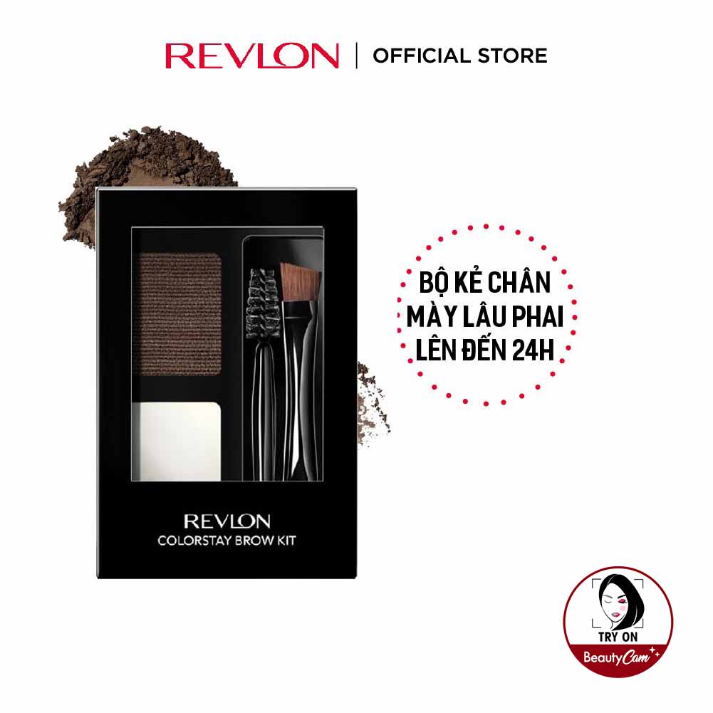 Bộ kẻ chân mày lâu phai Revlon Colorstay Brow Kit (HSD dưới 8 tháng)