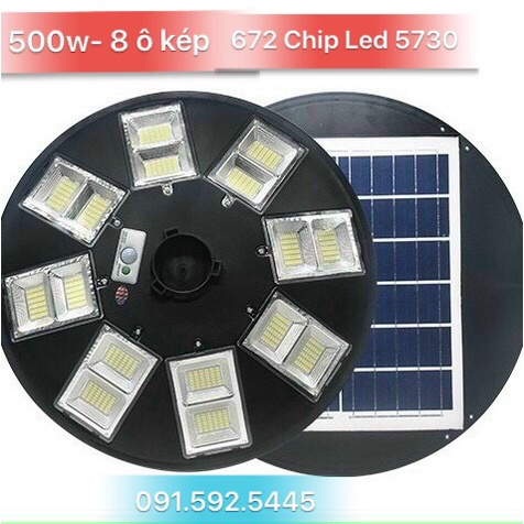 Đèn Năng Lượng Mặt Trời Sân Vườn Dĩa Bay UFO 300w,500w.Đèn Sân Vườn Năng Lượng Mặt Trời. Sáng Liên Tục