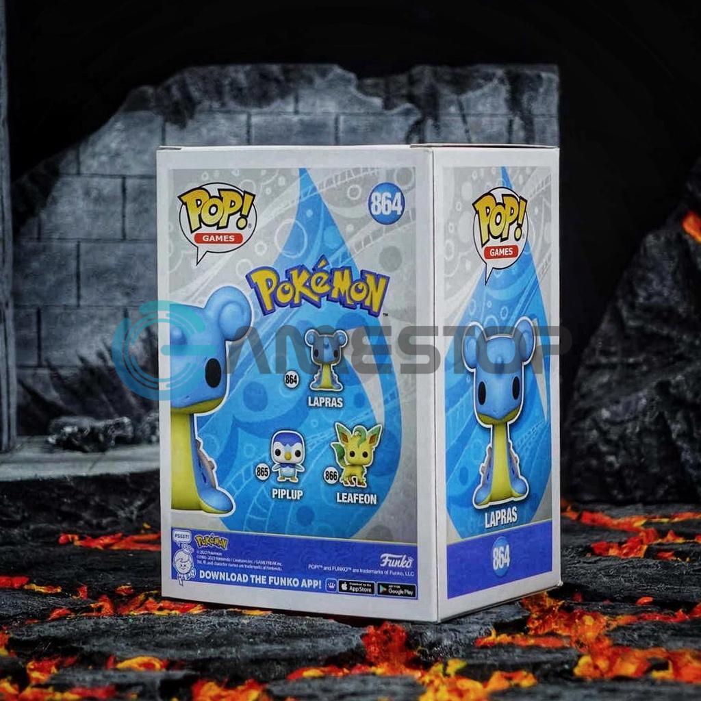 Mô hình Pokemon 864 Lapras 10cm Funko Pop Mô hình tĩnh Nhựa PVC Chính hãng Mỹ POKFKP08