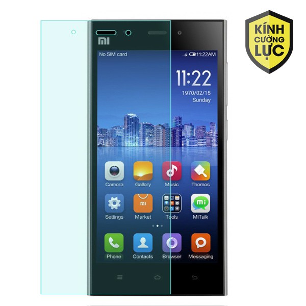 Cường lực Xiaomi Mi 3