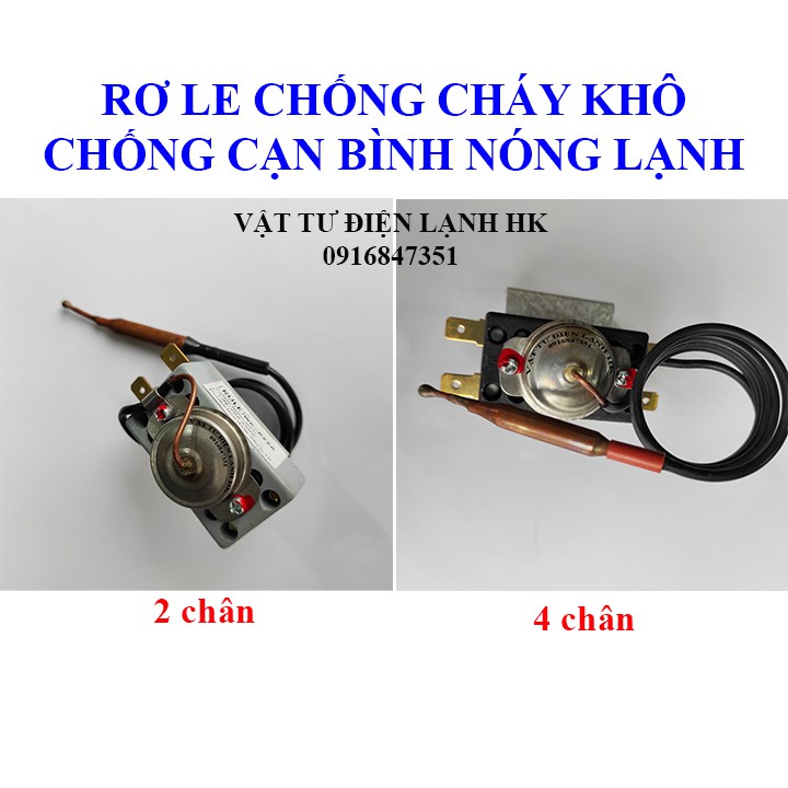 Rơ le - role chống cạn nước bình nóng lạnh - Timki