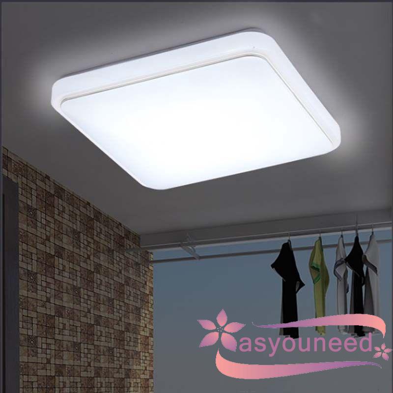 Đèn LED vuông gắn trần trang trí nội thất phong cách hiện đại
