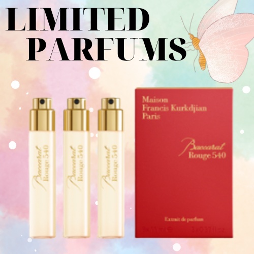 Set Nước Hoa MFK 540 Extrait The Parfum Mini 11ml (Tách Set)