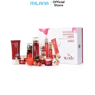 Bộ mỹ phẩm Maris 6in1, chuyên làm mờ nám, tàn nhang và dưỡng trắng da, kem nám Nhật Bản, mỹ phẩm Maris.
