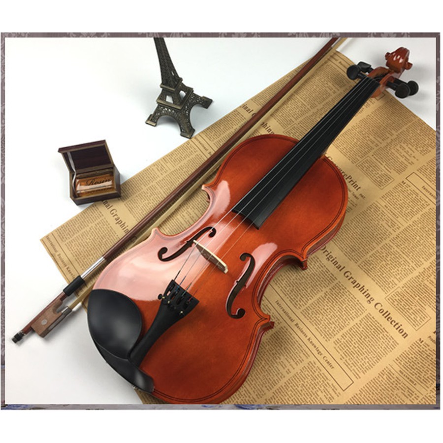 Đàn Violin Vĩ cầm Gỗ cao cấp PL-1000USA tặng full phụ kiện - HÀNG CÓ SẴN