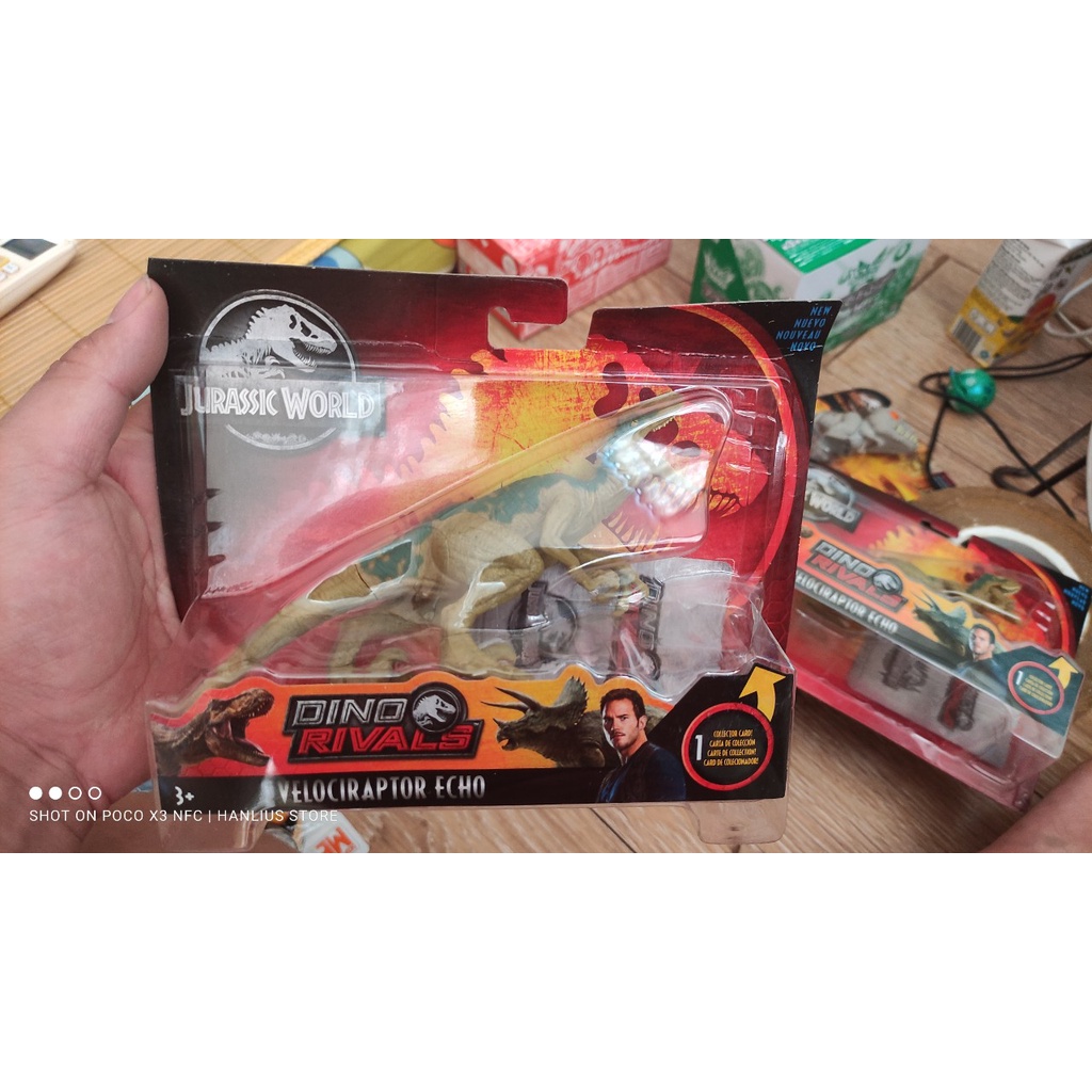Mô hình khủng long mattel Veloci raptor echo