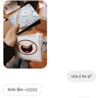 [Ảnh thật] Ví/bóp da hoạt hình