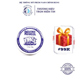 [CHÍNH HÃNG] Pomade vuốt tóc Reuzel Clay Matte Pomade 35g / 1.4oz chính hãng REUZEL HÀ LAN Schorem