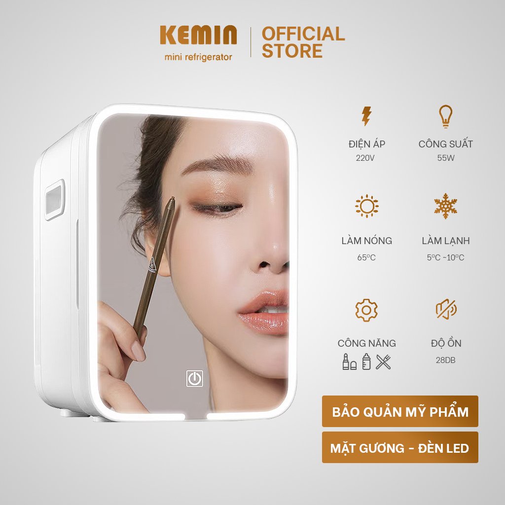 Tủ lạnh mini KEMIN 10L chính hãng