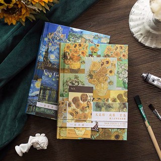 Sổ hoạ tiết tranh Van Gogh