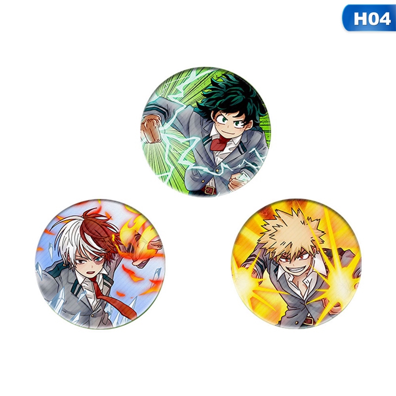 Ghim cài áo kiểu hình nhân vật anime my hero academia