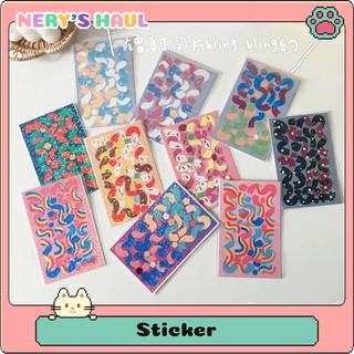 Sticker bling bling hàn quốc trang trí sổ tay ✨