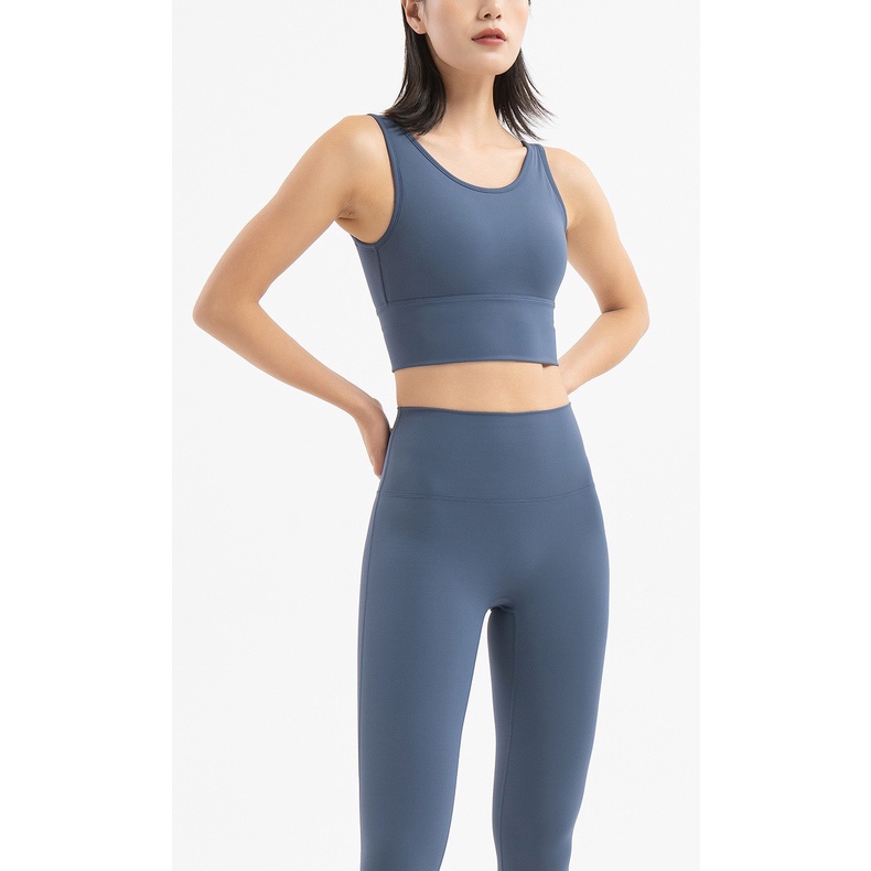 Áo Bra Tập Gym Tập Yoga Nữ H108 ❤️𝐑𝐄̉ Đ𝐄̣𝐏❤️ áo ngực croptop thun mát co giãn có mút nâng ngực 𝐆𝐘𝐌𝐒𝐓𝐎𝐑𝐄